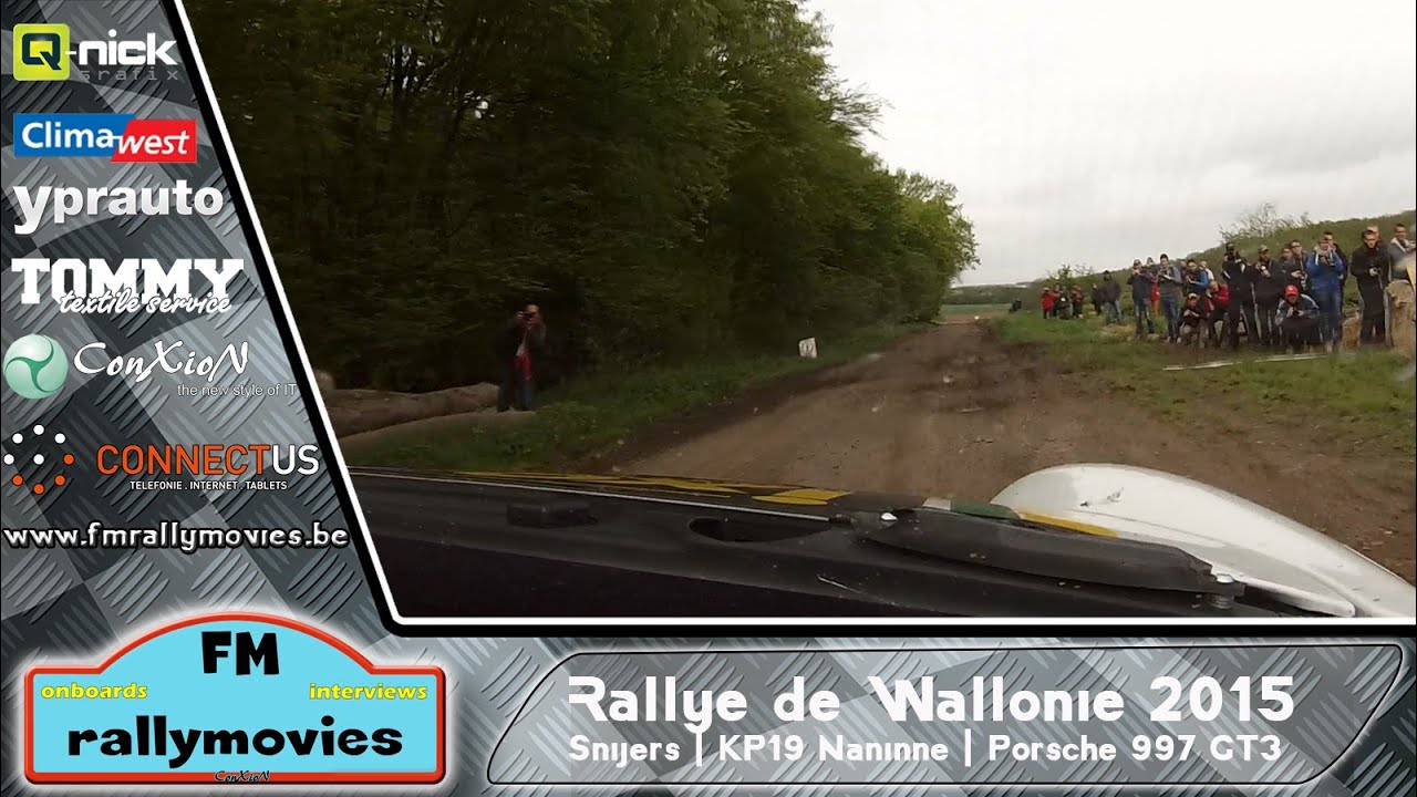 Rallye de Wallonie 2015 | ONBOARD | Snijers - KP19 Naninne [HD]