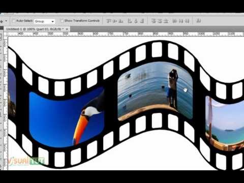 How to Create a Film Strip using Photoshop CS-(Sinhala tutorial)