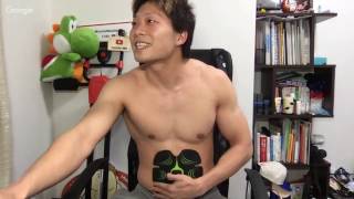 【LIVE】腹筋割るFITPADを実演！22時〜23時で生放送！