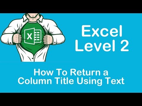 Excel Calls Text Data 2 - This Time Using Text!