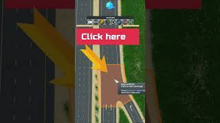 Celebrity Create Realistic Roads - Cities Skylines Intersection Marking Tool #shorts Wealth