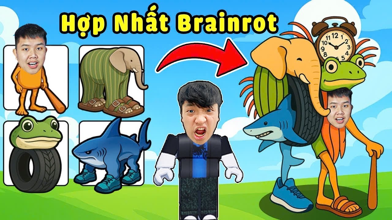 Bun Hợp Thể Toàn Bộ Quái Vật Trong Vũ Trụ Brainrot Và Cái Kết Cực Kì Ghê Sợ