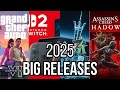 Biggest 2025 Game Releases + Nintendo Switch 2 | What You Need to Know!