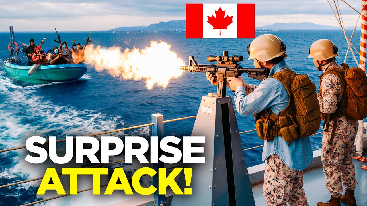 Canadian Navy Just ELIMINATED Pirate Ambush in Open Ocean!