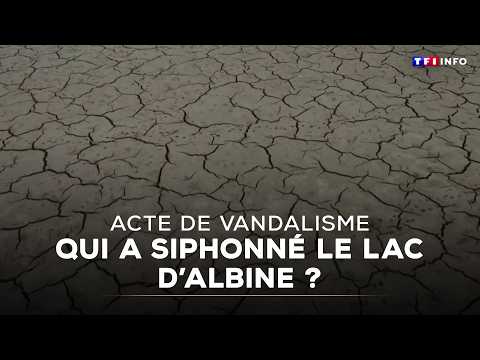 In the Tarn region, Lake Albine is completely drained due to vandalism｜TF1 INFO