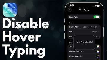 iOS 26: How to Turn Off Hover Typing on iPhone