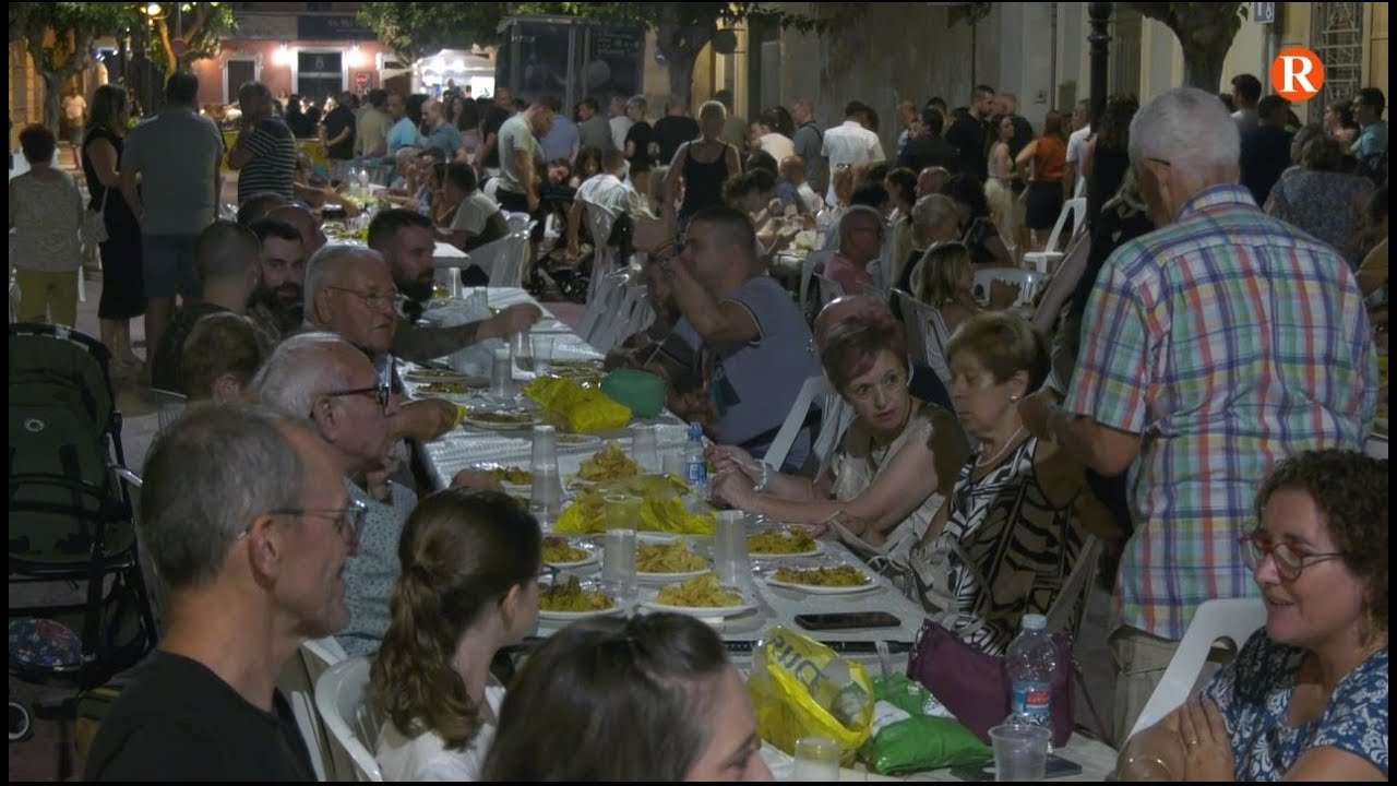 Albalat de la Ribera recupera la Festa de les Paelles amb una paella gegant