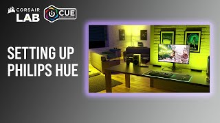 Setting Up Philips Hue Smart Ambient Lighting In Corsair Icue