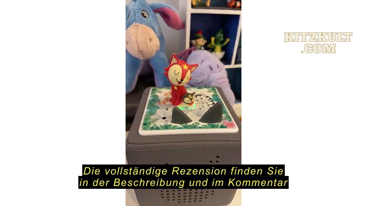 Produktbewertung tonies Hörfiguren für Toniebox: 30 Lieblings KINDERLIEDER Figur - ca 58 Min. Spield