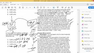 Process Costing CMA Part 1 (Weighted Avg & Fifo) Part 2 of 2