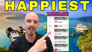 Happiest countries in Asia ft. Taiwan, Malaysia, Philippines and more!