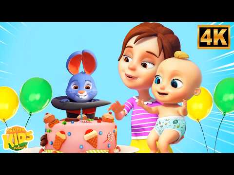 Happy Birthday Song for Kids, हैप्पी बर्थडे गीत, Hush Little Baby, Cartoon Nursery Videos and Poems