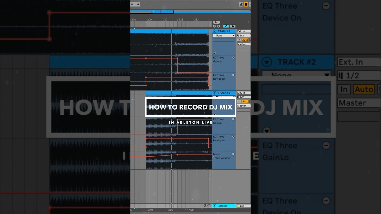 How to Record DJ Mix in Ableton Live?🤓 