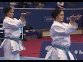 Karate 1 Paris 2019. Final: Team Kata Female Iran vs. Russia