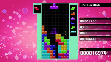 t spin triple in marathon mode inside of tetris 99!