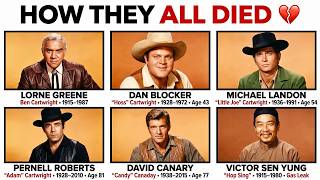 😱 Bonanza (1959) — Lorne Greene & Cast: How They Died 💔