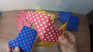 MODULAR ORIGAMI TUTORIAL - The Mondrian Cube