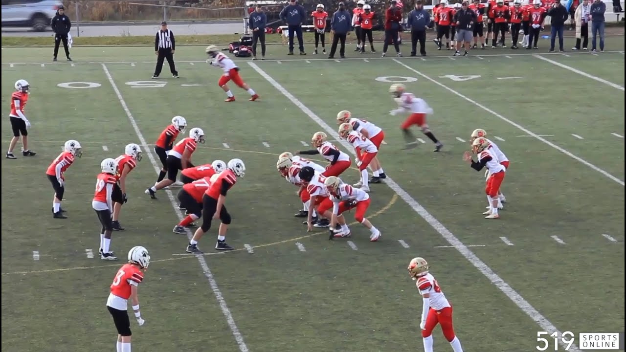 Плей-офф OFFL среди игроков до 14 лет (полуфинальная игра) – York Region Lions против Cambridge L...