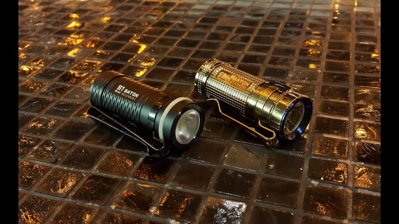 Переключение режимов у Olight S1 mini