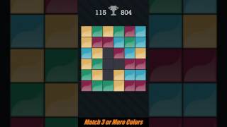 Swipe Grids Color Matching Game Play screenshot 4