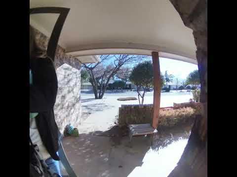 Best of Arlo Doorbell cam! Lady pisses her pants on camera!