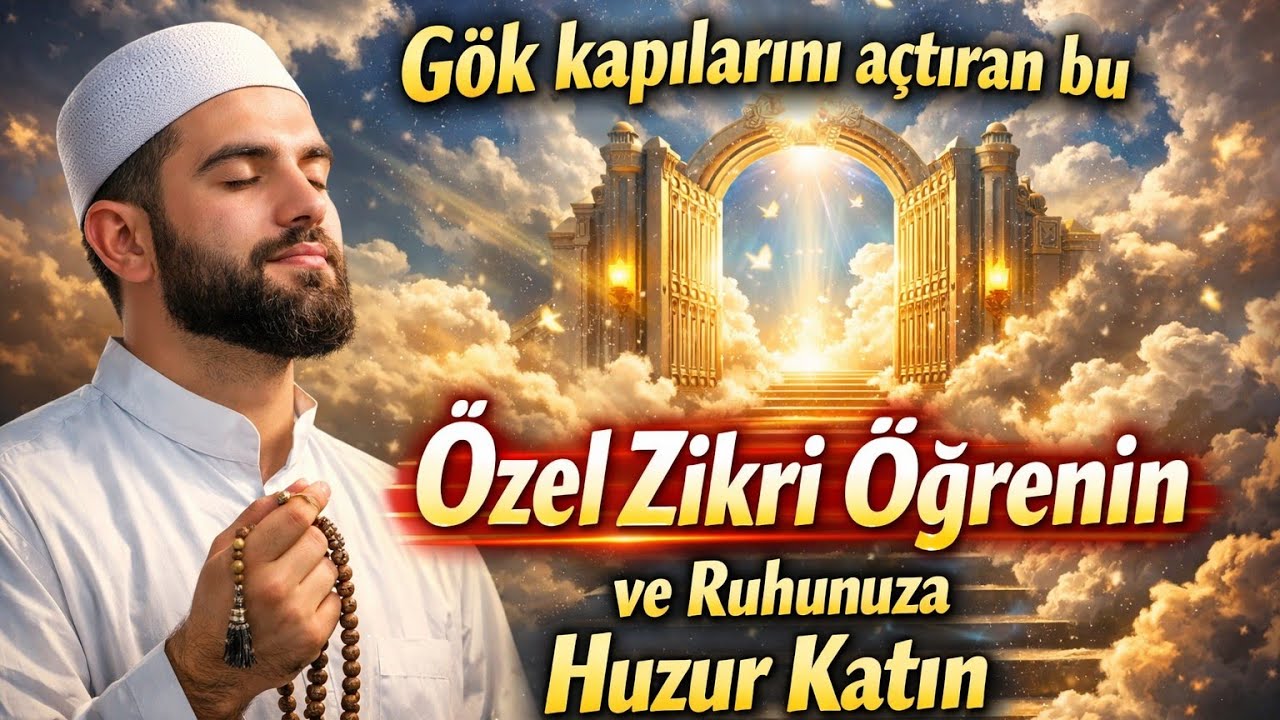 Gök kapılarını açtıran bu özel zikri öğrenin ve ruhunuza huzur katın - Volkan Aksoy
