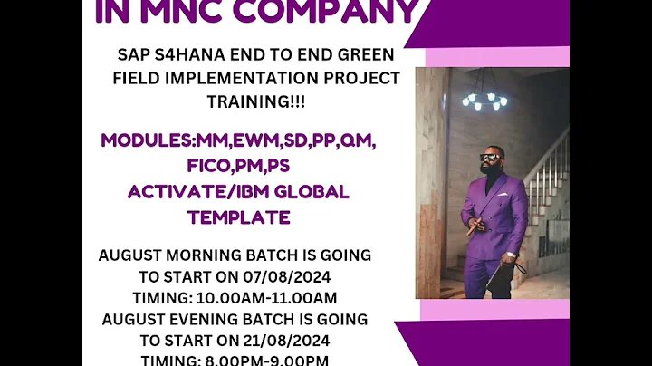 SAP S4HANA END TO END GREEN FIELD IMPLEMENTATION PROJECT TRAINING WITH 100% PLACEMENT ASSIST #job