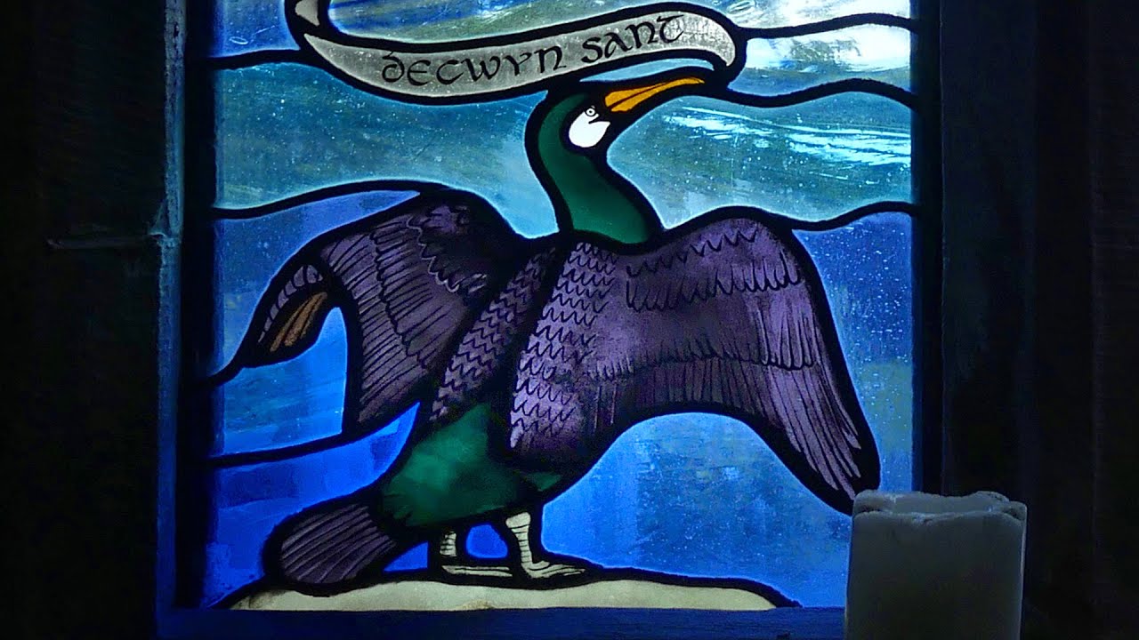 Stained Glass Window in Wales