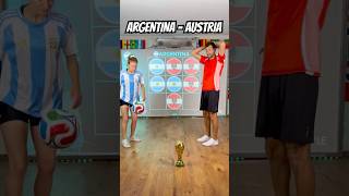ARGENTINA 🇦🇷 or AUSTRIA 🇦🇹 wins World Cup?! 🏆⚽️🤯 #worldcup #argentina #austria @aguskafree