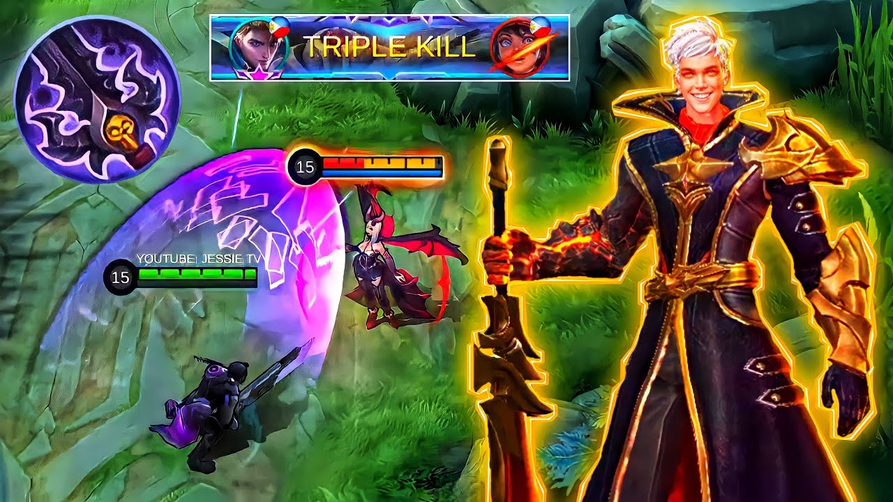 ALUCARD + DEMON HUNTER SWORD BUILD = DAMAGE HACK! | GLOBAL META BROKEN BUILD | TRY IT! | MLBB