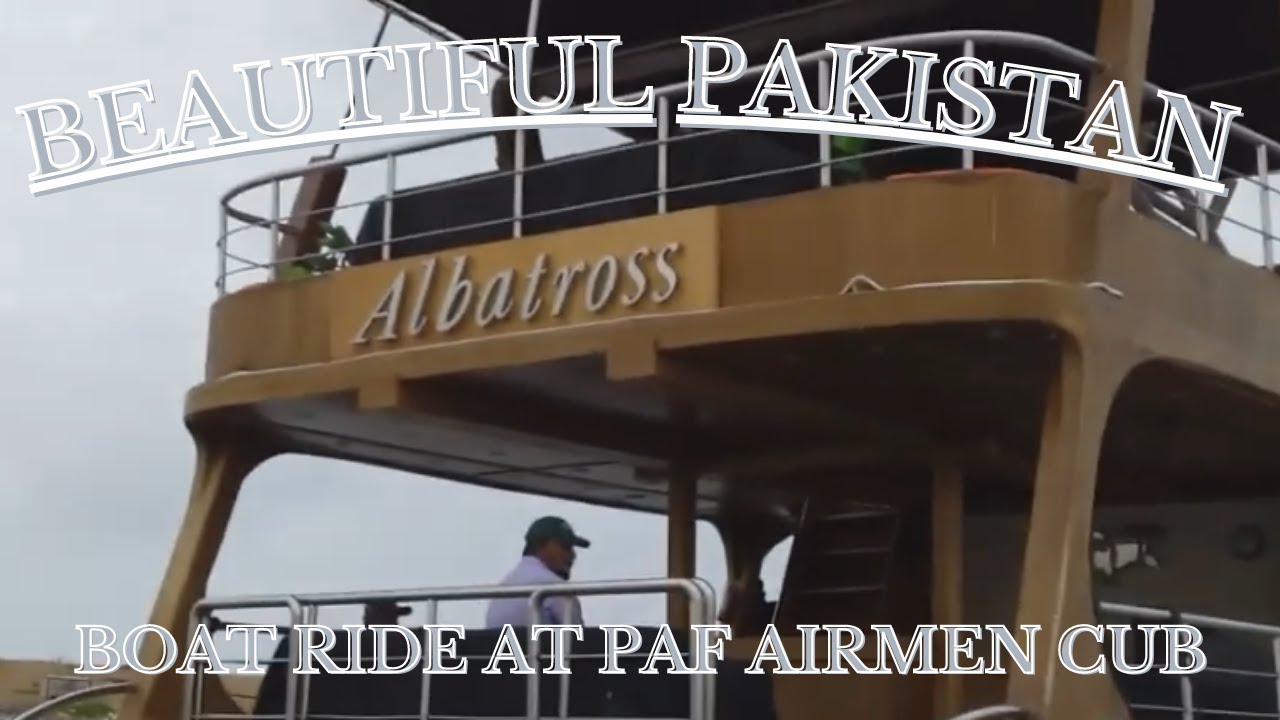 Boat ride at PAF Airmen Academy Club Korangi Creek Karachi YouTube