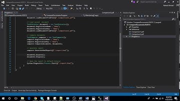 Compare Documents with ByteScout PDF Extractor SDK C#