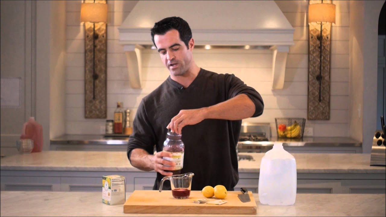 Making the Liver Fat Flush Drink