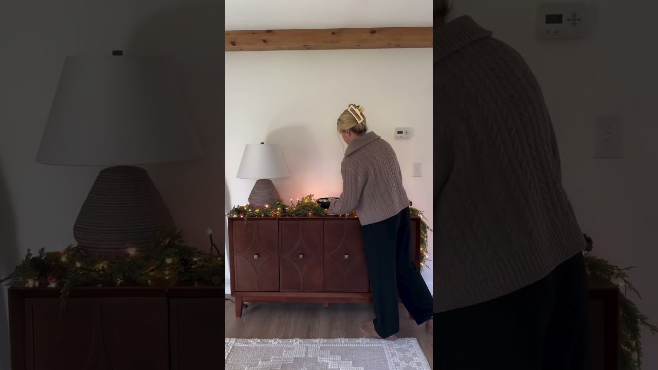 Hulala Home | Justo Mid-Century Style Adjustable Shelves Walnut Sideboard