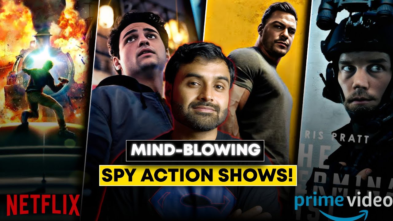 7 Spy Action Shows That’ll Blow Your Mind – Hindi Dubbed ! Netflix & Prime videos