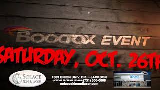 Solace Skin Laser October 2019 Botox Event in Jackson TN