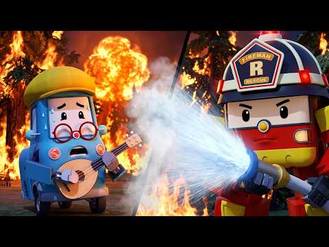 Beware of Forest Fires│Poli 10-Minute Nursery Rhymes│Promise to Be Careful with Fire│Sing Along w...