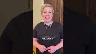 Keskustan Kansanedustajat Kertovat Kesätekemisistään Annika Saarikko, Mitä Tykkäät Tehdä Kesällä