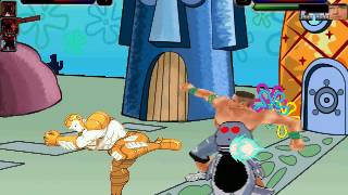 Mugen Team Vs Barney The Dinosaur And John Cena Part 4