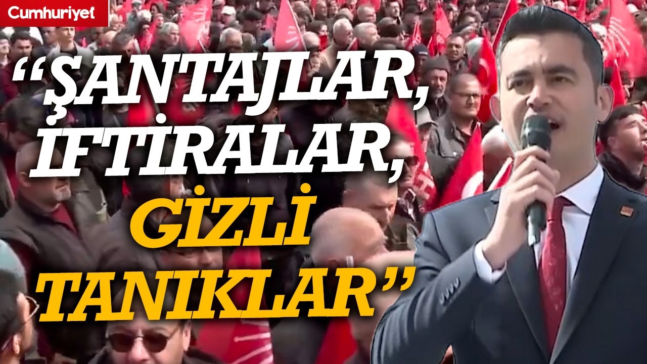 Ekrem İmamoğlu Karaman'dan Silivri'ye seslendi: Yargılandığım tüm davalarda...