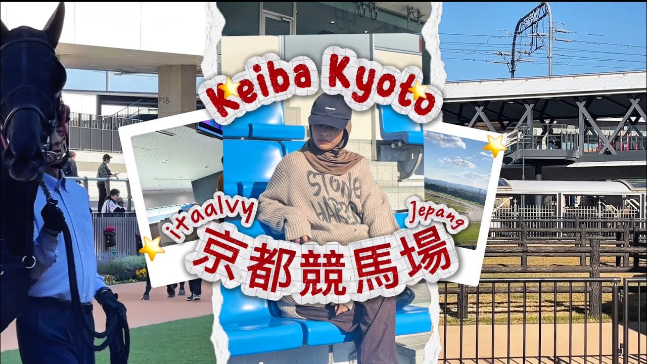PERTAMA KALI NONTON PACUAN KUDA DI KYOTO JEPANG