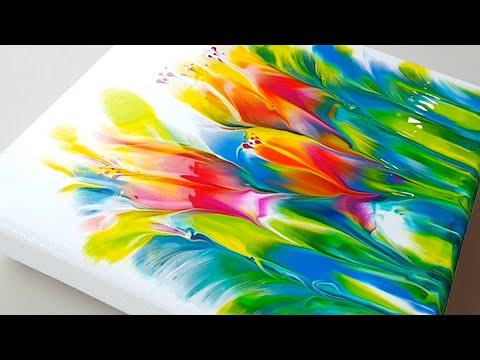 (574) Flower garden Dip | Kitchen Wrap VS Silicone Pad | Paint & Water Only | Designer Gemma77