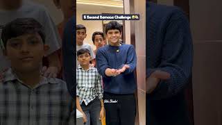 5 Second Samosa Challenge 😂🥟 #samosa #challenge #funnyshorts #shortsfeed #shorts