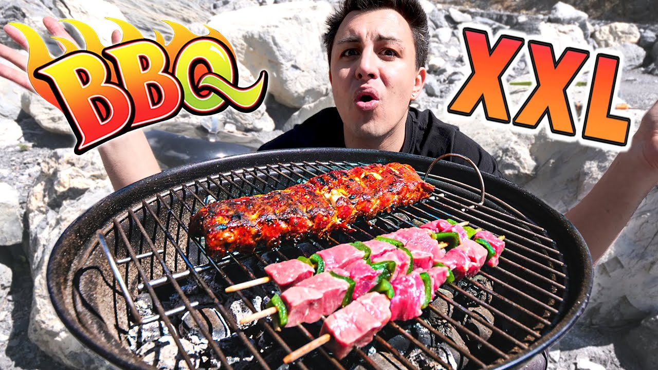 JE FAIS UN BARBECUE SUR UN BARBECUE ! (c'est incroyable)