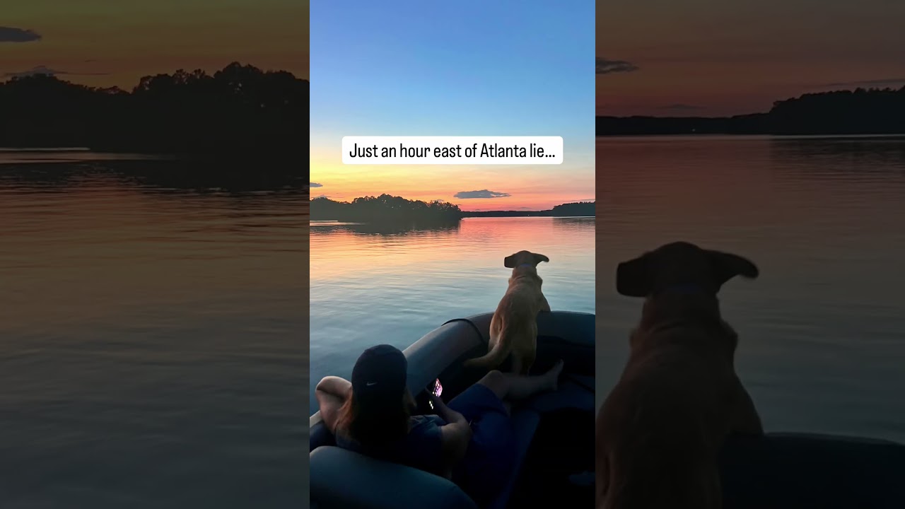 Just an hour from Atlanta, best sunsets and lifestyle. 