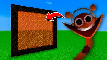 How to Make A Portal To The Oren Sprunki Swapped Durple Dimension in Minecraft!