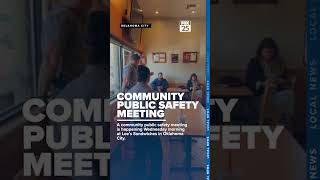 Community public safety meeting in Oklahoma City