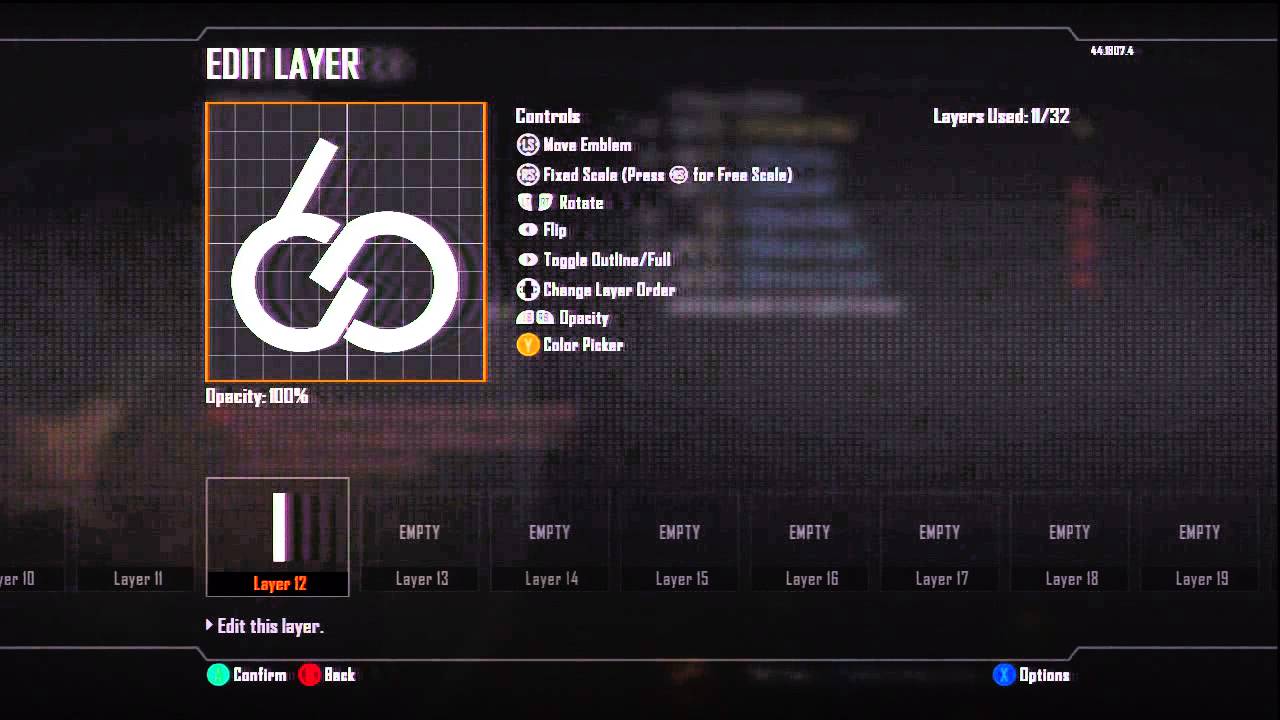 BonsaiAscend Bo2 Emblem Tutorial - YouTube