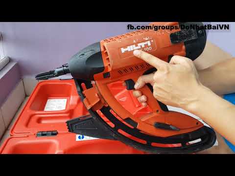 Video Hướng dẫn sử dụng, nạp gas máy bắn đinh Hilti GX100 -... - youtube