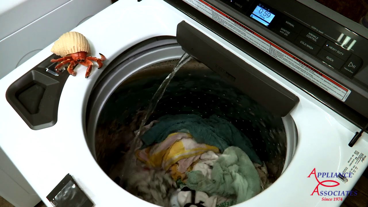 Whirlpool WTW6120HW Towels Heavy Duty Cycle water level set to Auto